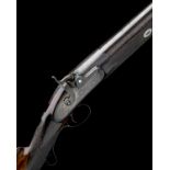 J. WILLIAMS, LONDON A 6-BORE PERCUSSION SINGLE-BARRELLED PIGEON-GUN, no visible serial number, circa