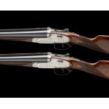 AYA A PAIR OF 12-BORE 'MODEL 25' HAND-DETACHABLE SIDELOCK EJECTORS, serial no. 535866 / 7, 25in.