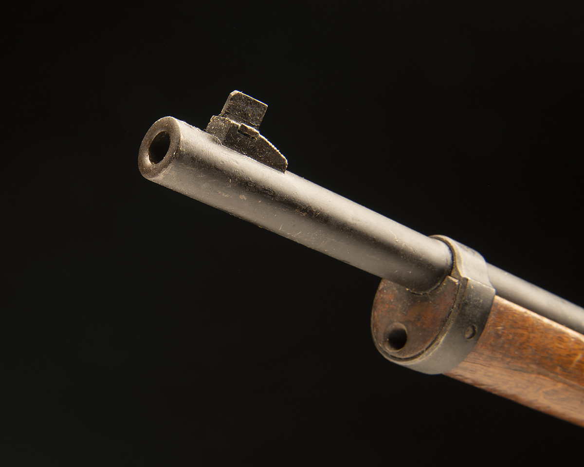 A 4.4mm BOLT-ACTION SPRING AIR-RIFLE, UNSIGNED, MODEL 'MARS 115 MILITARY TRAINER', serial no. 710295 - Image 6 of 6