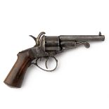 JAVELLE, ST. ETIENNE A SCARCE .380 PINFIRE SIX-SHOT POCKET-REVOLVER, MODEL 'JAVELLE'S PATENT',