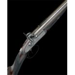 HENRY TATHAM, LONDON A 22-BORE (.600) PERCUSSION DOUBLE-BARRELLED SPORTING CARBINE, serial no. 7013,