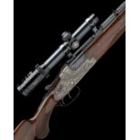 GEBR. MERKEL A 9.3X74R DOUBLE-TRIGGER OVER AND UNDER HAND-DETACHABLE SIDELOCK EJECTOR DOUBLE