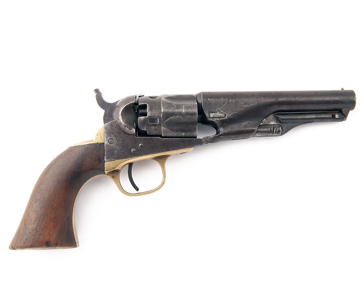 COLT, USA A .36 PERCUSSION SINGLE-ACTION REVOLVER, MODEL 'COLT'S 1862 POLICE', serial no. 32536, for