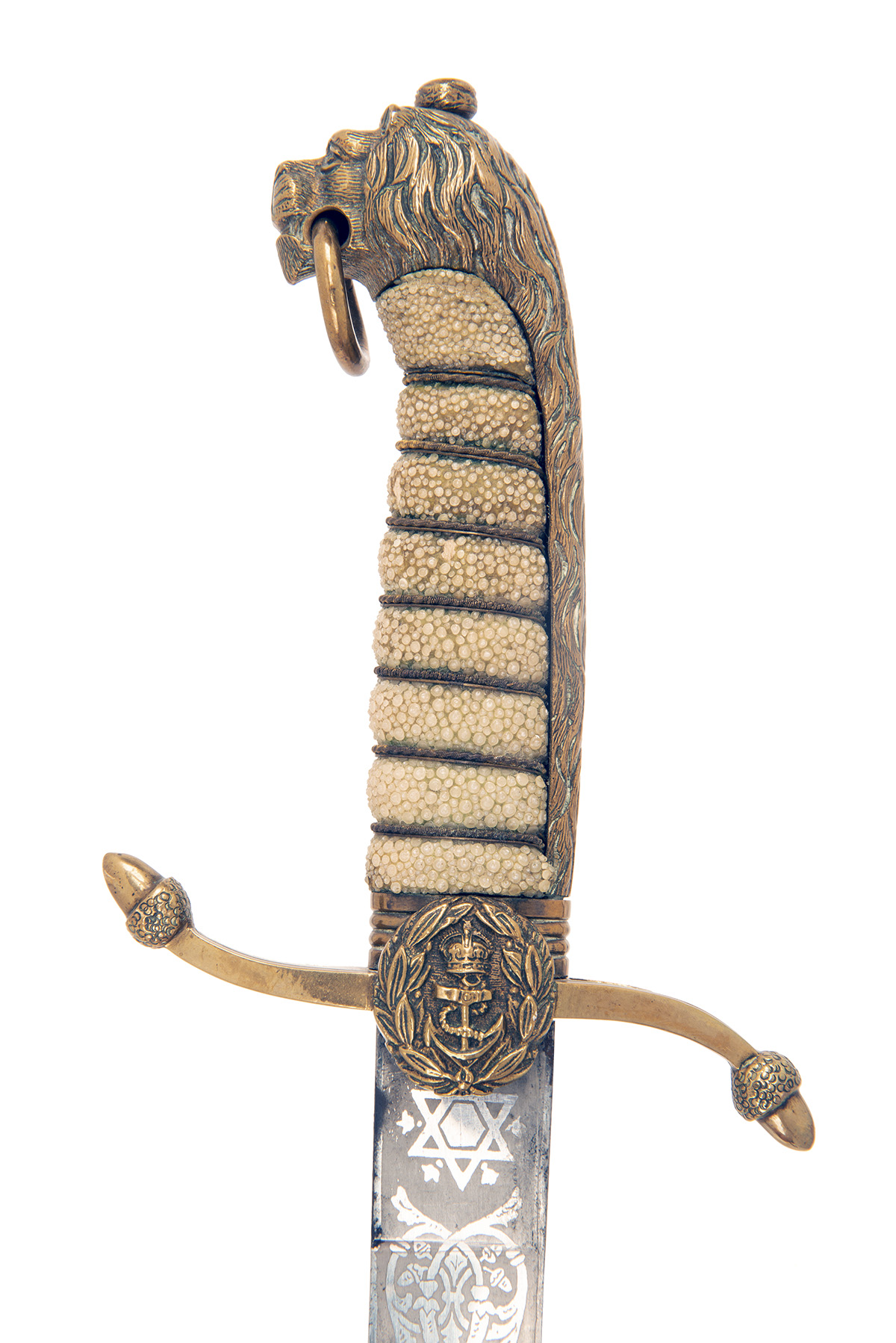 A BRITISH MIDSHIPMAN'S PATTERN 1887 NAVAL DIRK SIGNED GIEVE MATTHEWS AND SEAGROVE LTD, circa World - Image 3 of 3