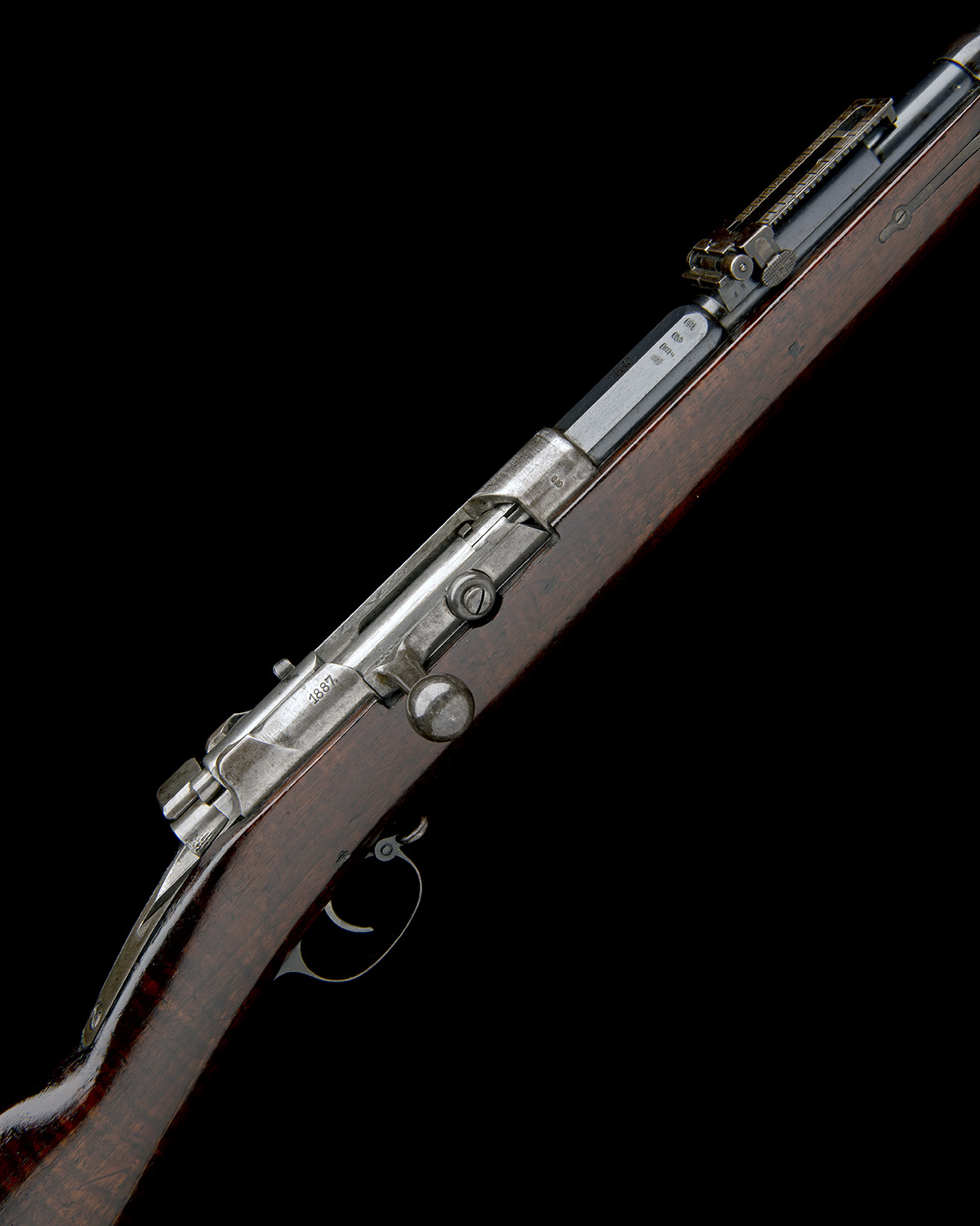 DANZIG ARSENAL, GERMANY AN 11mm (MAUSER COMMISSION) BOLT-ACTION REPEATING RIFLE MODEL 'MAUSER M71/