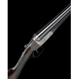 HUSSEY A 12-BORE BOXLOCK EJECTOR, serial no. 2023, 28in. nitro barrels, the rib engraved 'HUSSEY. 25