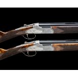 CHAPUIS ARMES A PAIR OF GRANGER-ENGRAVED 20-BORE (3IN.) 'SUPER ORION' SINGLE-TRIGGER SIDEPLATED