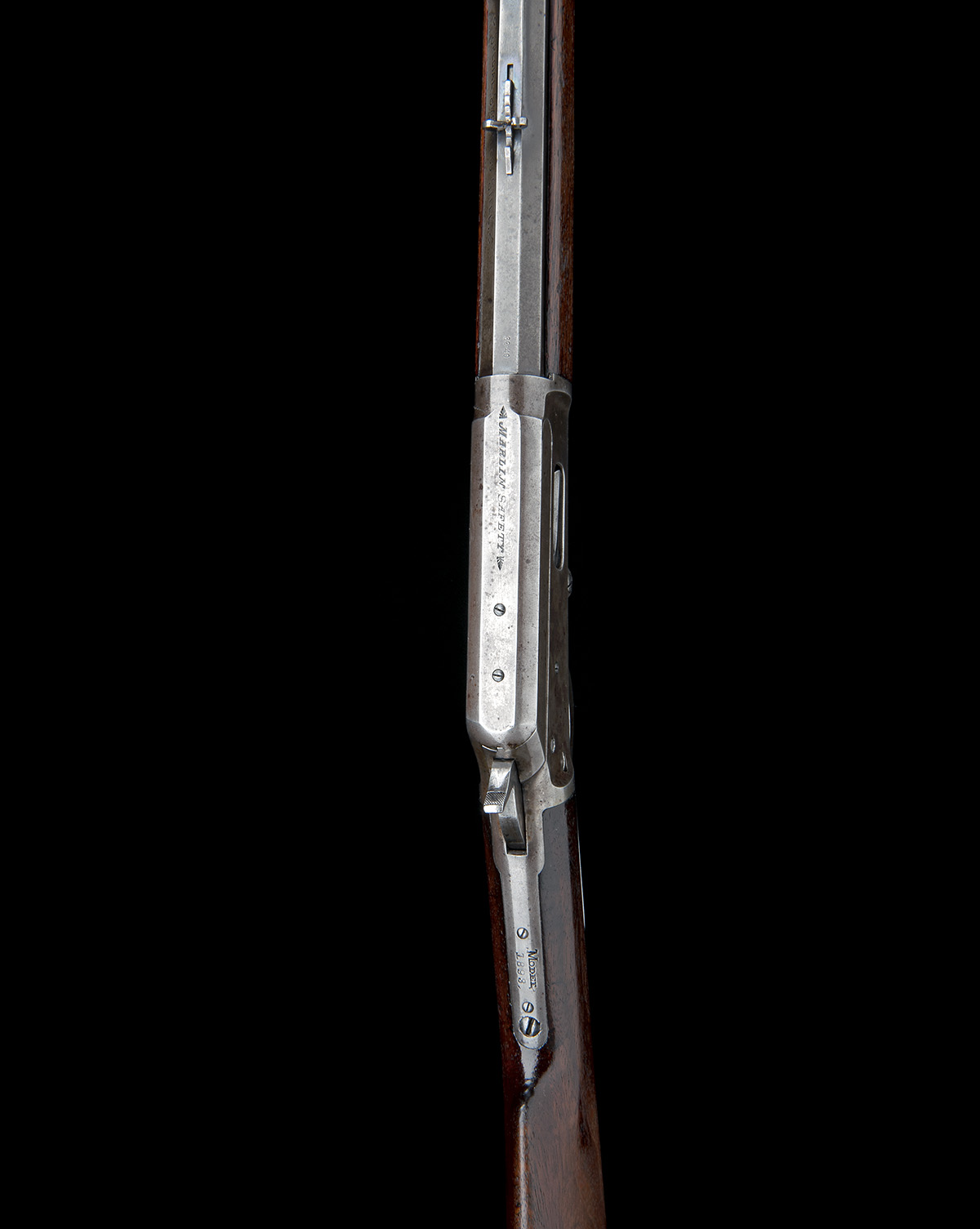 MARLIN, USA A .32-40 (W&B) LEVER-ACTION REPEATING SPORTING-RIFLE, MODEL '1893', serial no. 307248, - Image 5 of 6