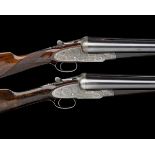 BOSS & CO. A PAIR OF 12-BORE SINGLE-TRIGGER EASY-OPENING SIDELOCK EJECTORS, serial no. 6585 / 6,