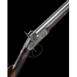 EX W. KEITH NEAL: JOHN MANTON, LONDON A FINE CASED 15-BORE PERCUSSION DOUBLE-BARRELLED SHOT & BALL