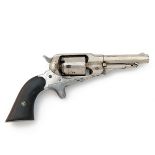 E. REMINGTON & SONS, USA A .32 (RIMFIRE) FIVE-SHOT POCKET REVOLVER, MODEL 'CARTRIDGE CONVERSION OF