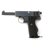 WEBLEY & SCOTT, BIRMINGHAM & LONDON A .455 SEMI-AUTOMATIC PISTOL, MODEL 'MKI HIGH VELOCITY',