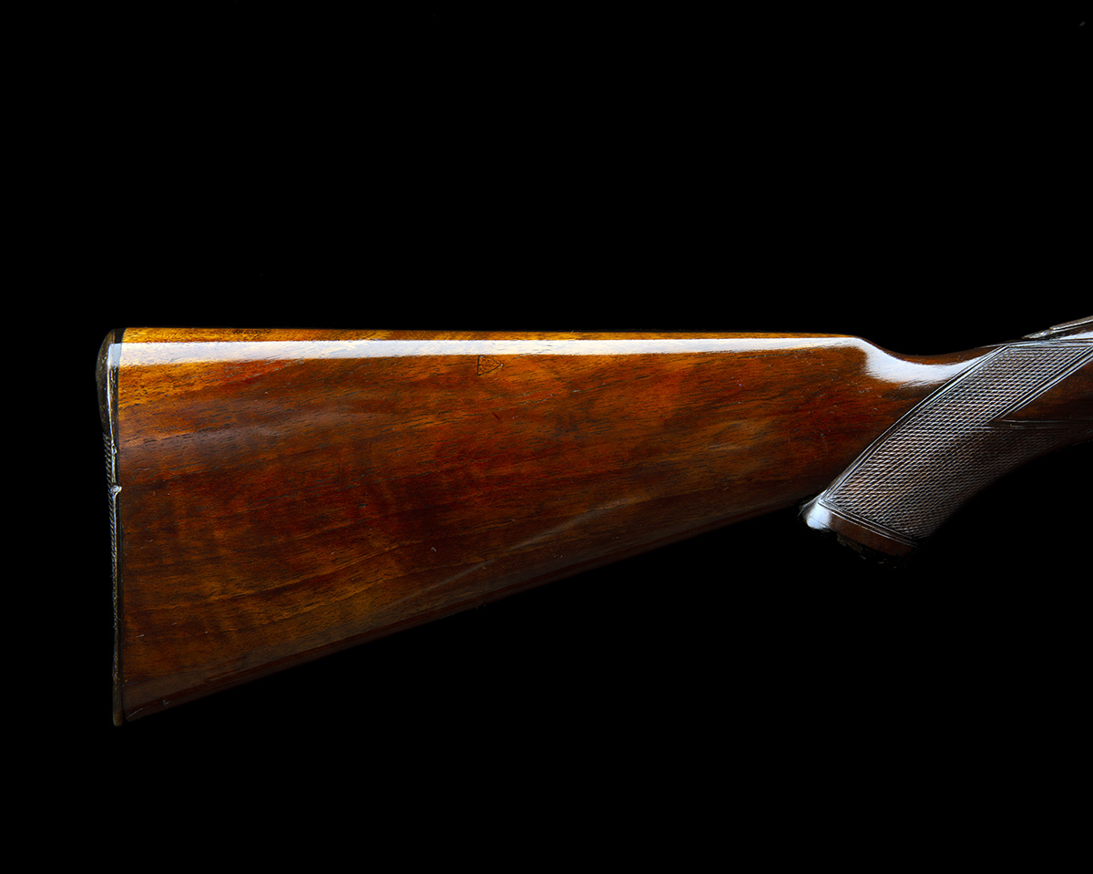 MIDLAND GUN CO. A 12-BORE SINGLE-BARRELLED SIDELOCK NON-EJECTOR, serial 112354, 28in. nitro reproved - Image 6 of 7