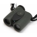 SWAROVSKI AN 8X30 'LG CLASS 1 LASER PRODUCT' RANGE FINDER, complete with plastic belt holster.