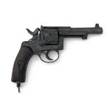 A 9.4mm (DUTCH) SIX-SHOT REVOLVER , UNSIGNED, serial no. 7600, Belgian but Birmingham proved,