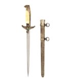 ALCOSO, SOLINGEN A RARE WW2 GOVERNMENT OFFICIAL'S DRESS DAGGER, a Third Reich dress dagger for