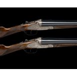 VINCENZO BERNADELLI A PAIR OF 20-BORE 'GUNMARK MERLIN' SIDEPLATED BOXLOCK EJECTORS, serial no.