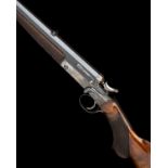 J. MACNAUGHTON A .22 HORNET SINGLE-BARRELLED SIDELEVER HAMMER ROOK RIFLE, serial no. 1184, 26in.