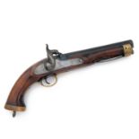 A .700 PERCUSSION CAVALRY-PISTOL FOR THE EAST INDIA COMPANY, no visible serial number, circa 1855,