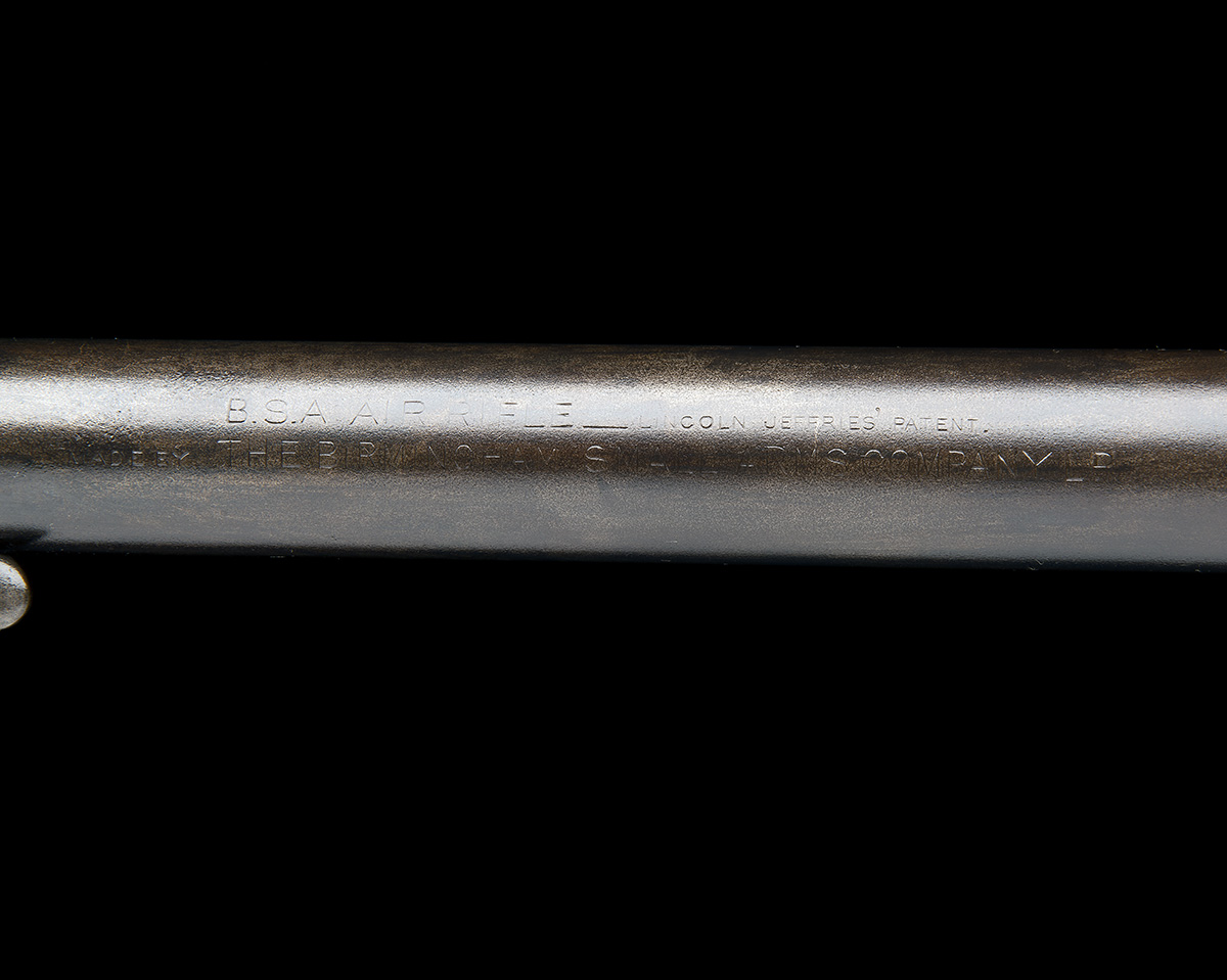BSA, BIRMINGHAM A .177 UNDER-LEVER AIR-RIFLE, MODEL 'THE BSA AIR-RIFLE', serial no. 3835, for - Image 7 of 8