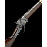 SHARP, USA A SCARCE .577 PERCUSSION BREECH-LOADING CARBINE, MODEL '1855 BRITISH CONTRACT', serial