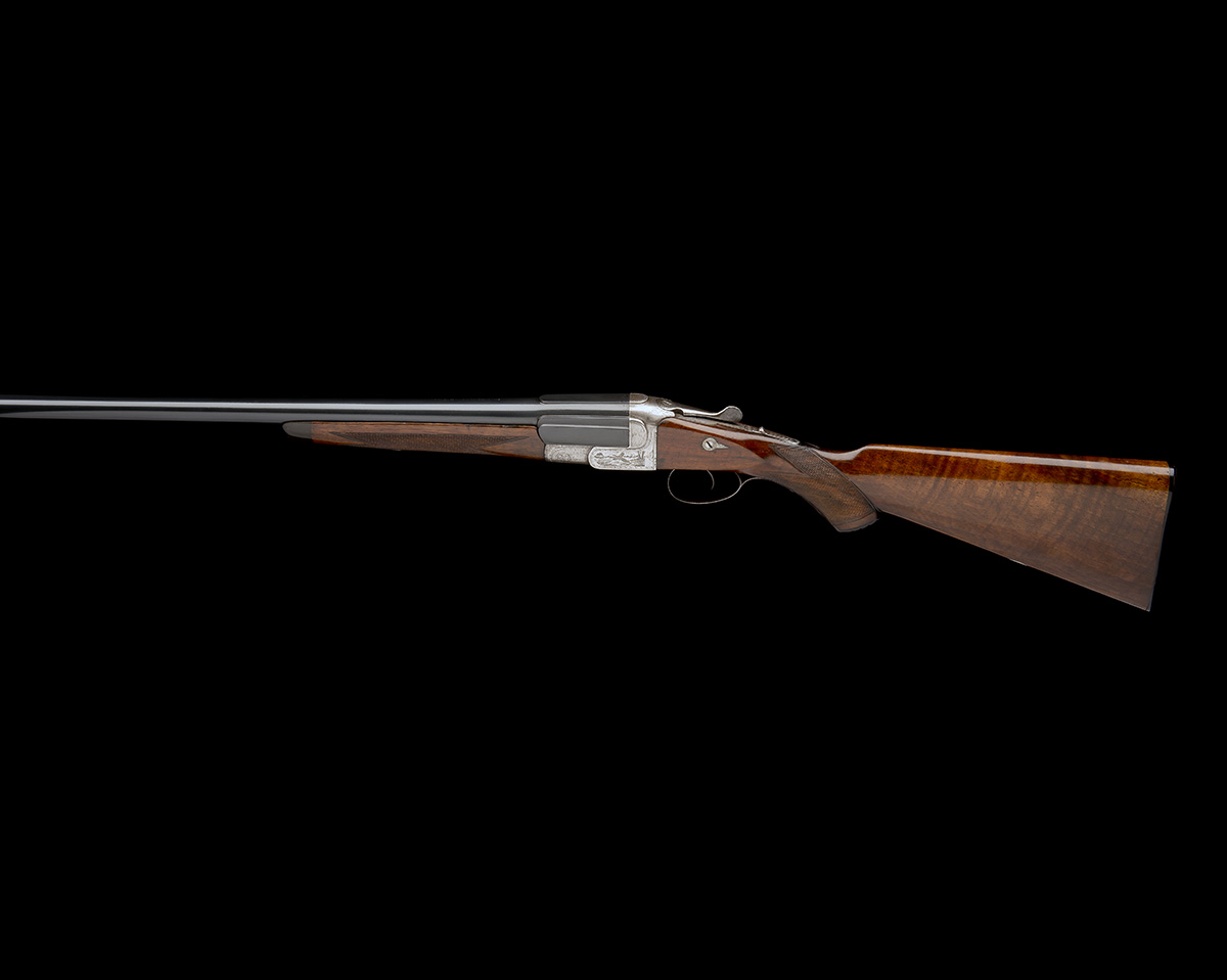 MIDLAND GUN CO. A 12-BORE SINGLE-BARRELLED SIDELOCK NON-EJECTOR, serial 112354, 28in. nitro reproved - Image 3 of 7