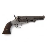 BACON MFG. CO. USA A .31 PERCUSSION FIVE-SHOT POCKET-REVOLVER, MODEL 'TRANSITIONAL SECOND MODEL',