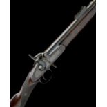 J. SMITH, BIRMINGHAM A .577 PERCUSSION SHORT-RIFLE, MODEL 'PATTERN 1856 PRIVATE PURCHASE', no