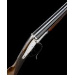 WILLIAM POWELL & SON A RARE 12-BORE 1876 PATENT PUSH-FORWARD UNDERLEVER SNAP-ACTION SIDELOCK NON-