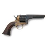 D. MOORE, USA A .32 RIMFIRE SEVEN-SHOT REVOLVER, MODEL 'MOORE'S PATENT', serial no. 5332, circa