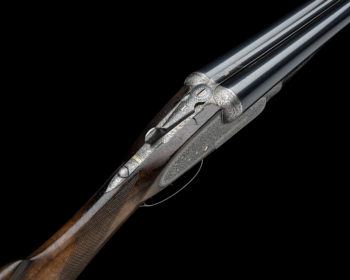 HOLLAND & HOLLAND A 12-BORE 'ROYAL' HAND-DETACHABLE SIDELOCK EJECTOR, serial no. 25966 30in. nitro - Image 6 of 8