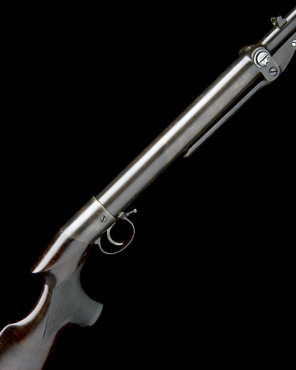 BSA, BIRMINGHAM A .177 UNDER-LEVER AIR-RIFLE, MODEL 'THE BSA AIR-RIFLE', serial no. 3835, for