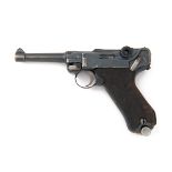 DWM, GERMANY A 9mm (PARA) SEMI-AUTOMATIC SERVICE-PISTOL, MODEL 'P08 LUGER', serial no. 2615G,