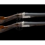 W. & C. SCOTT A LITTLE USED PAIR OF 12-BORE 'THE CHATSWORTH' BOXLOCK EJECTORS, serial no. 146882 /
