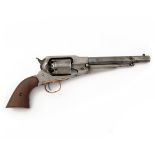 E. REMINGTON, USA A .44 PERCUSSION SIX-SHOT REVOLVER, MODEL '1858 ARMY', serial no. 99455, circa