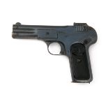 F.N., LIEGE A SCARCE EARLY .32 (ACP) SEMI-AUTOMATIC PISTOL, MODEL 'BROWNING 1899', serial no. A61,