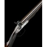 GEORGE GIBBS, BRISTOL A CASED 14-BORE PERCUSSION DOUBLE-BARRELLED SPORTING-GUN, no visible serial