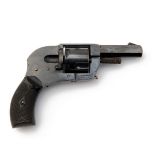 DEUTSCHE INDUSTRIE, GERMANY A .320 (SHORT-REV) FIVE-SHOT HAMMERLESS REVOLVER, serial no. 3901, of