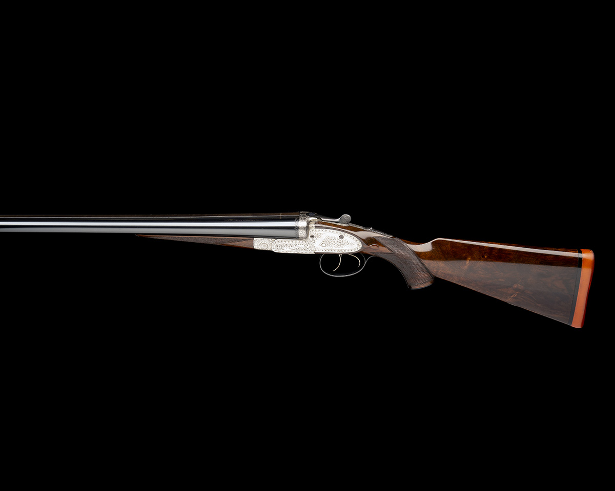 CHARLES HELLIS & SONS A 12-BORE (3IN.) SIDELOCK NON-EJECTOR PIGEON / WILDFOWLING GUN, serial no. - Image 2 of 8