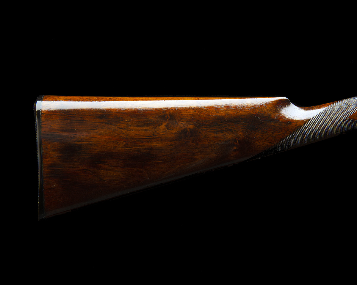 G. JEFFRIES A 20-BORE TOPLEVER HAMMERGUN, serial no. 3975, serial number on barrels only, 28in. - Image 7 of 7