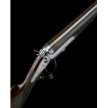 J. & W. TOLLEY A CASED 8-BORE DOUBLE-BARRELLED ROTARY-UNDERLEVER HAMMERGUN, serial no. 5647, 34in.