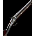 BLANKS, ROCHFORD A 10-BORE PERCUSSION SINGLE-BARRELLED FOWLING-PIECE< no visible serial number,