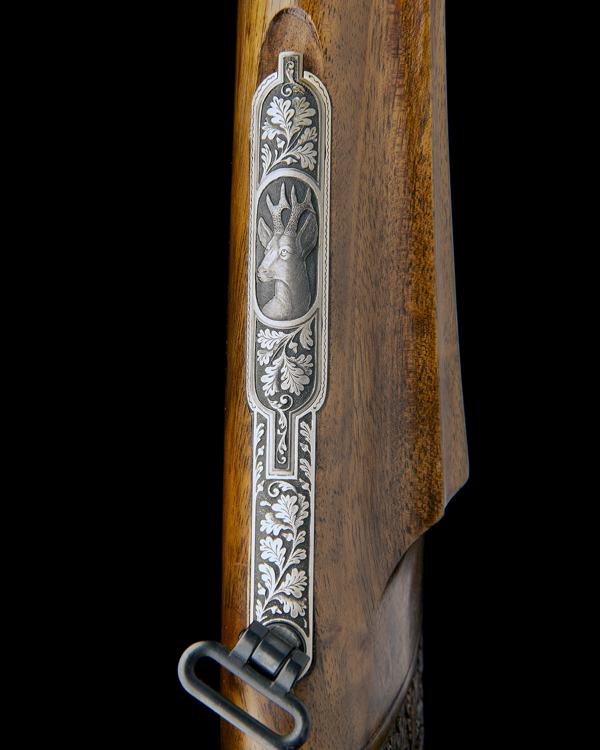 ORIGINAL MAUSER AN ORNATE .300 WIN. MAG. 'MOD. 66' STRAIGHT-PULL BOLT-MAGAZINE SPORTING RIFLE, - Image 9 of 10