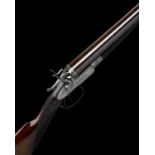 J. PURDEY A 12-BORE 'JOHNSON'S REVERSE TOPLEVER' HAMMERGUN, serial no. 5675, conversion from