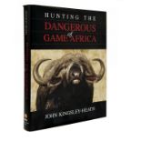 HUNTING THE DANGEROUS GAME OF AFRICA' BY JOHN KINGSLEY-HEATH, a rare copy of 30 years of John