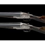 HOLLAND & HOLLAND A PAIR OF 12-BORE 'ROYAL MODEL' SELF-OPENING HAND-DETACHABLE SIDELOCK EJECTORS,