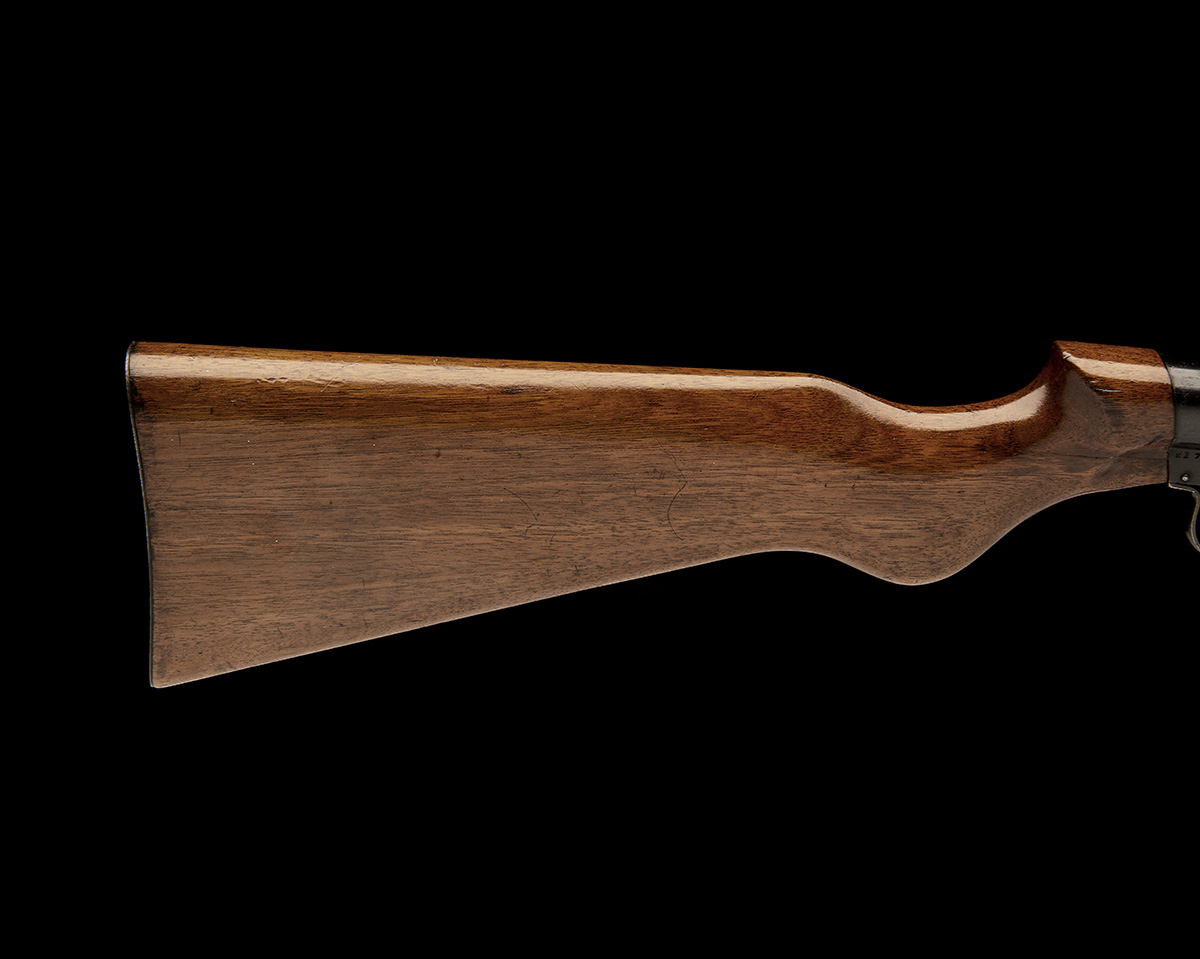 WEBLEY & SCOTT, BIRMINGHAM & LONDON A RARE .22 BARREL-COCKING AIR-RIFLE, MODEL 'MKI', serial no. - Image 6 of 7