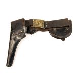 A SCARCE INDIAN WARS PERIOD CAVALRY RIG FOR A COLT SINGLE ACTION REVOLVER, comprising of a Model