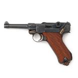 DWM, GERMANY A GOOD 7.65 (PARA) SEMI-AUTOMATIC PISTOL, MODEL 'P08 LUGER COMMERCIAL', serial no.