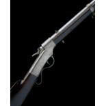 MARLIN, USA A RARE DUAL-IGNITION .44 RIMFIRE & PERCUSSION SINGLE-SHOT CARBINE, MODEL 'BALLARD'S